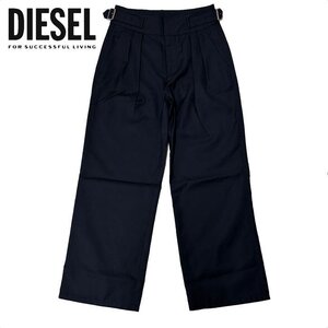 正規品/サンプル品/130cm■アウトレット品■定価29,700円■DIESEL ディーゼル キッズ ツータック パンツ ダークネイビー P216