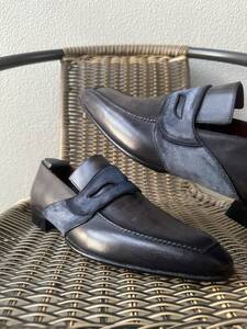 幻の品 Berluti ANDY MASK Leather Loafers ベルルッティ アンディ 仮面舞踏会マスク レザー ローファー シューズ 120周年限定品 即完売 9