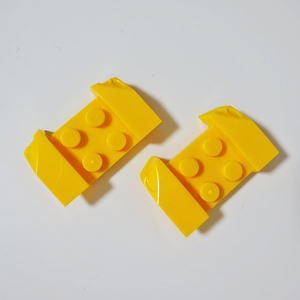 ★正規品★未使用★レゴ★2個セット★ウェッジ★ブライトライトオレンジ★3×4★Lego★Wedge★BrightLightOrange★