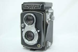 【訳あり品】 オリンパス Olympus Flex D.Zuiko F.C. 7.5cm F3.5 二眼カメラ v6891