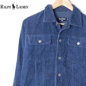 ポロジーンズラルフローレン POLO JEANS CO. RALPH LAUREN■コーデュロイジャケット　ナイガイ■160■ネイビー ※NK4d02281