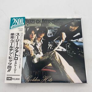 【帯付】スージー・クアトロ/栄光のゴールデン・ヒッツ20/The Suzi Quatro Story/CD