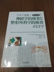 DVDつき 神経学的検査と整形外科学的検査のコツ 枝村一弥 ファームプレス 小動物 獣医学