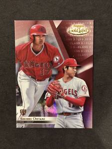 2018 Topps Gold Label Baseball 大谷翔平 Shohei Ohtani CLASS 3 Red Foil /25 25枚限定 RC ルーキー