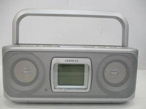 湘●100/アイワ/AIWA/CDラジカセレコーダー/CSD-EL200/2002製/4㎏/通電のみ確認/説明書付/中古品/オーディオ/5.24-Z-702-YI