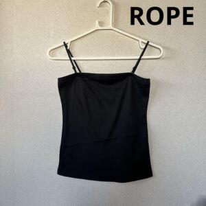 美品 ROPE (ロペ) キャミソール 黒