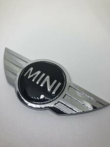 BMW　ミニ　MINI　メタルエンブレム　ボンネット　ミニクーパーR50 R52 R53 R55 R56 R57 R58 R59 R60 R61 　　　