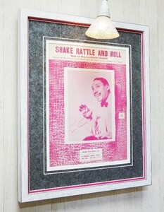 ジョー・ターナー/オリジナル楽譜 1954/Joe Turner/Shake, Rattle and Roll/Bill Haley/ビル・ヘイリー/ロックンロール/50s