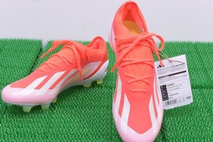 【未使用】 アディダス adidas タグ付き超極美品 サッカースパイク固定式 26.5ｃｍ X CRAZYFAST ELITE天然芝 シューズ靴 IG0593