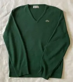 LACOSTE ラコステ IZOD Vネック ニット 80s ヴィンテージ