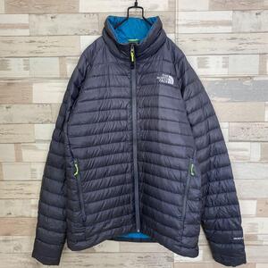 THE NORTH FACE ノースフェイス ジャケット グレー ロゴ メンズM