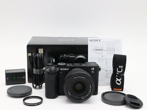 ●○【良品・総シャッター数1100回以下】SONY α7CII ILCE-7CM2 ズームレンズキット ミラーレス 一眼カメラ ソニー○●028482001m○●