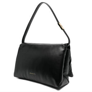 新品 MARNI マルニ 23SS PRISMA カーフスキン ショルダーバッグ SBMP0134U0 P5298 BLACK(00N99) 定価297,000円 プリズマ 3WAY g19761