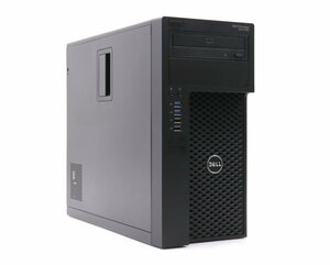 DELL Precision Tower 3620 Xeon E3-1225 v5 3.30GHz 16GB 256GB(新品SSD) Quadro K620 DVD-ROM Windows10 Pro 64bit