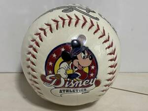 ラスト1点 希少 ディズニー 東京ディズニーランド 野球ボール 未開封品 グッズ Disney ATHLETICS ベースボール TOKYO ミッキーマウス