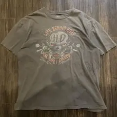 古着　Harley-Davidson Tシャツ　ハーレーダビットソン　スカル