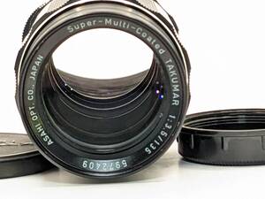 ★極上★ ペンタックス PENATX Super-Multi-Coated TAKUMAR F3.5 135mm 単焦点 オールドレンズ #2128_57_40