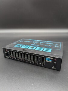 【動作しました】BOSS ボス RGE-10 グラフィック イコライザー GRAPHIC EQUALIZER