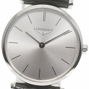 ロンジン LONGINES L4.209.4 ラ グラン クラシック クォーツ レディース 保証書付き_785035【ev10】