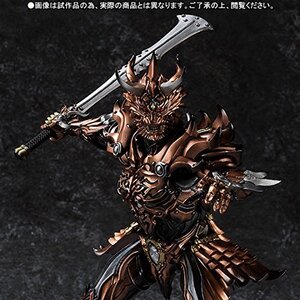 【中古】 魔戒可動 牙狼-魔戒ノ花 邪骨騎士 ギル 全高約19cm フィギュア