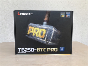 BIOSTAR■TB250-BTCPRO■マザーボード■元箱付き■②