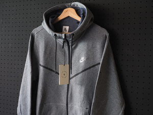 Nike Lab Tech Fleece x Kim Jones Hoodie ”Charcoal Heather” XSサイズ テックフリース パーカー キムジョーンズ