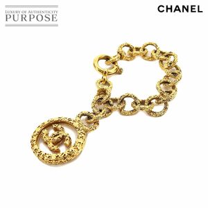 シャネル CHANEL ココマーク チェーン ブレスレット ゴールド 03A ヴィンテージ アクセサリー Bracelet 90149667