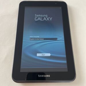 SAMSUNG GT-P3113 Samsung Galaxy Tab 本体のみ　リセット済み