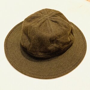 THE H.W. DOG & CO.　日本製　FATIGUE HAT　ハット 帽子　グリーン/カーキ系　38