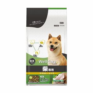 イースター ウェルケア 柴専用 アダルト～シニア 2.7kg 犬用フード