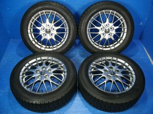 【H】トヨタ 80系 ノア ヴォクシー ハイブリッド 純正 BBS 16インチ 6.0J +50 5H PCD114.3 GOODYEAR アイスナビ7 205/55R16 2022年製(中古)