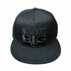 Notorious B.I.G. スナップバックキャップ ノトーリアスB.I.G. Logo BLACK