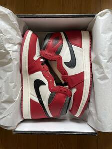 【新品未使用】NIKE ナイキ AIR JORDAN 1 RETRO HIGH OG ”Lost & Found / Chicago” 28cm DZ5485-612 エアジョーダン1 シカゴ