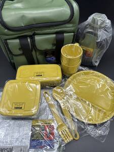 H8979 Kansai attache ピクニックセット PKG-80K 行楽 アウトドア 未使用 プラスチック