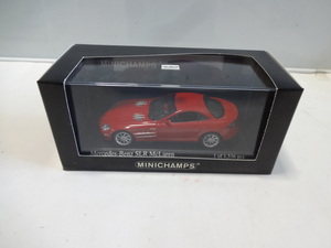 1/43 Mercedes-Benz SLR McLaren 2003(Red)メルセデスーベンツSLR マクラーレン ミニカー ミニチャンプス 未使用品 デッドストック