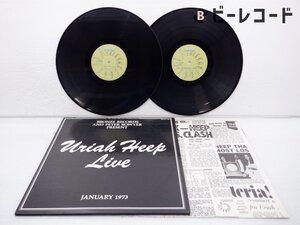 Uraih Heep(ユーライア・ヒープ)「Uriah Heep Live」LP（12インチ）/Bronze(PSS-273~4-BZ)/洋楽ロック