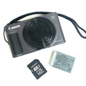 SH★ 1円スタート Canon キャノン PowerShot SX620HS コンパクトデジタルカメラ デジカメ 中古 簡易動作確認済み 充電器無し SDカード付き