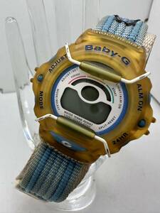 【CASIO 】Baby-G BG-340腕時計 中古品　ジャンク　不動　わけあり65-6