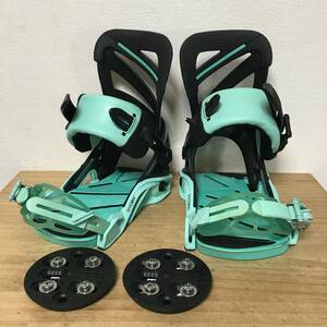 良好◆SALOMON HOLOGRAM ビンディング Sサイズ サロモン ホログラム バインディング スノーボード 