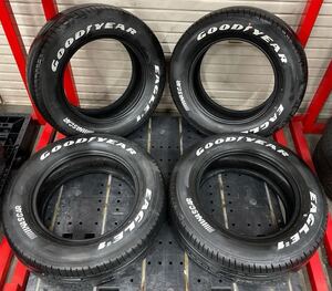 ☆中古品　グッドイヤー イーグルナンバーワン ナスカー 215/65R16C 109/107R ホワイトレター 4本セット☆