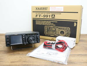 美品 YAESU/ヤエス オールモード トランシーバー FT-991A ハンドマイク/MH-31A8J 付属品/外箱付き 無線機 動作未確認/現状品 『W1361』