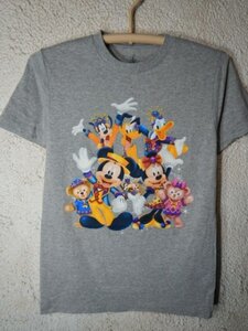 to3052　DISNEY　ディズニーランド　香港　１０周年　記念　tシャツ　キャラクター　デザイン　tシャツ　人気　送料格安