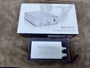 【アウトレット特価】Phil Jones Bass BIGHEAD　HA-1 生産完了品 モバイル・ヘッドホンアンプ