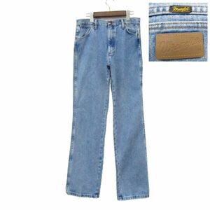 サイズ W32 L32 メキシコ製 ラングラー Wrangler デニム パンツ ジーンズ スリム 古着 2O0890