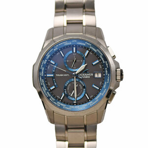 CASIO カシオ OCEANUS オシアナス OCW-S2000-1AJF タフソーラー電波 チタン製 メンズ 紳士用 男性用 腕時計 中古