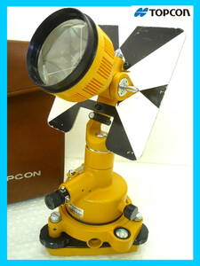 校正済み TOPCON トプコン 1素子プリズム EDM ACCESSORIES-3 着脱式整準台セット 付属品 長距離測量 測定 ケース 建築 お買得 注目_33