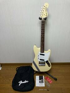 2006年～2008年製◆Fender Japan フェンダージャパン◆MUSTANG MG69CO OWH◆ムスタング マスタング◆白 ホワイト オフホワイト D-025