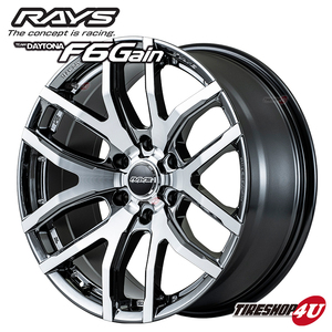 4本セット RAYS DAYTONA レイズ F6Gain F6 ゲイン 20x8.5J 6/139.7 +22 SAL おすすめ厳選タイヤ 265/50R20 プラド ハイラックス PRADO