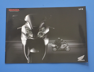 【H-VF04】ホンダ　VFR　RC46　HONDA　VFR　2004年11月　美品　カタログ 水冷４サイクル　DOHC４バルブV4