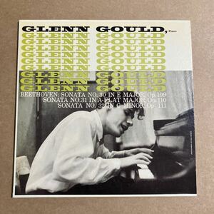 CD GLENN GOULD グレン・グールド / BEERHOVEN ベートーヴェン ピアノソナタ第30番ホ長調 作品109 SRCR1929 帯無し 紙ジャケットすれ、キズ